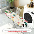 1-Piece Christmas Holiday Festive  Ironing Board Cover, Universal Size, Without Board