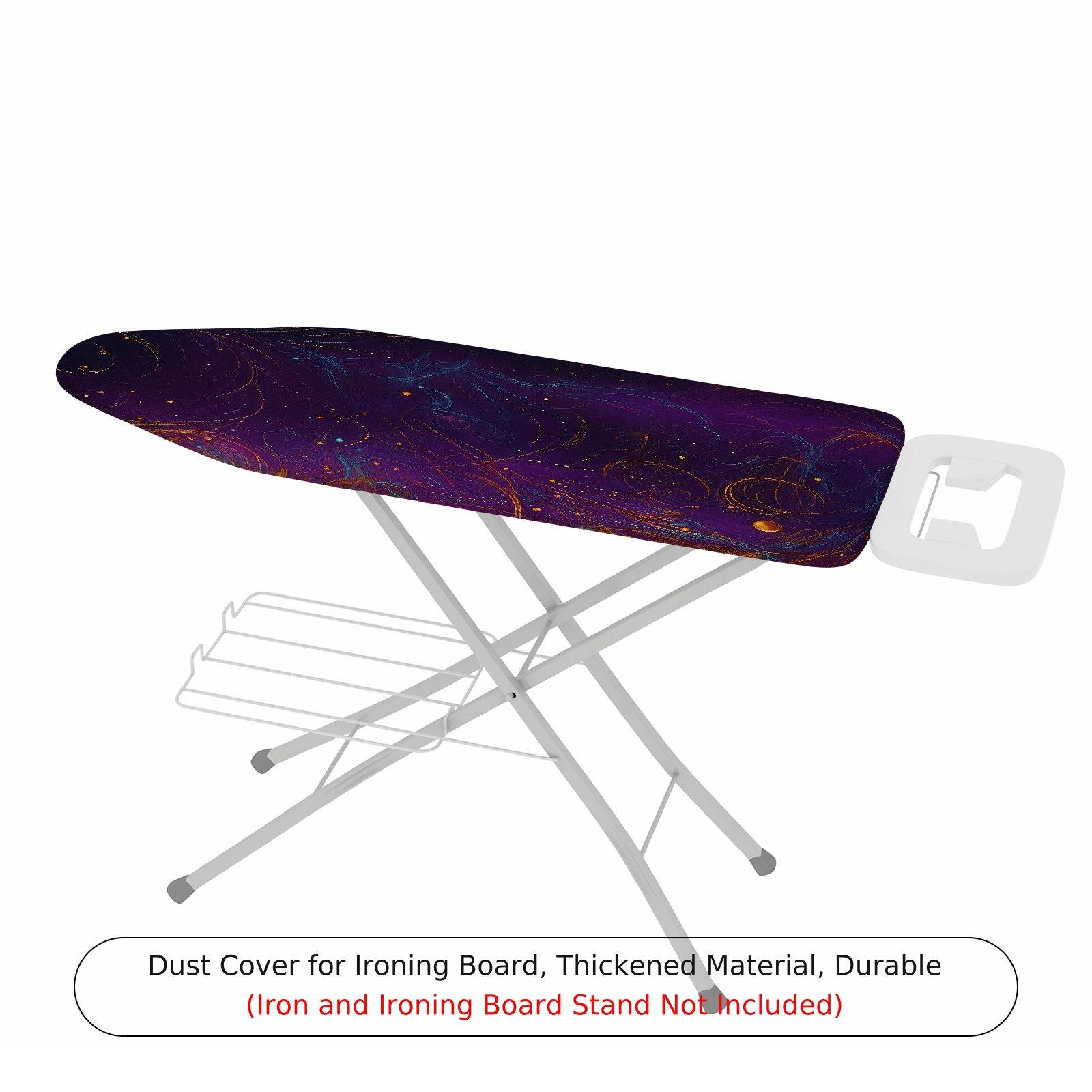 1-Piece Cosmic Starry Night Abstract  Ironing Board Cover, Universal Size, Without Board
