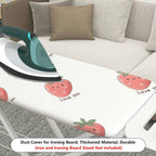 1-Piece Strawberry Print Love Heart Cute  Ironing Board Cover, Universal Size, Without Board