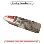 1-Piece Zebra Striped Pattern Animal Print Decorative  Ironing Board Cover, Universal Size, Without Board