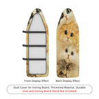 1-Piece Cute Cat Print Animal Soft  Ironing Board Cover, Universal Size, Without Board