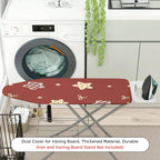 1-Piece Star Bow Plaid  Ironing Board Cover, Universal Size, Without Board