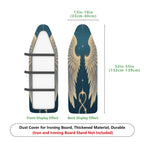 1-Piece Angel Wings Starry Night Glitter  Ironing Board Cover, Universal Size, Without Board