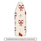 1-Piece Bow Cherry Star  Ironing Board Cover, Universal Size, Without Board