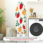 1-Piece Fresh Fruit Strawberry Orange Pattern  Ironing Board Cover, Universal Size, Without Board