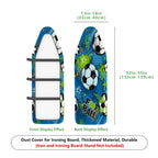 1-Piece Soccer Star Sports  Ironing Board Cover, Universal Size, Without Board