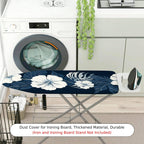 1-Piece Floral Tropical Leaf  Ironing Board Cover, Universal Size, Without Board