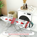 1-Piece Santa Claus Snowflake Christmas Tree  Ironing Board Cover, Universal Size, Without Board
