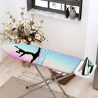 1-Piece Gymnastics Silhouette Star  Ironing Board Cover, Universal Size, Without Board