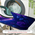 1-Piece Galaxy Roses Stars  Ironing Board Cover, Universal Size, Without Board