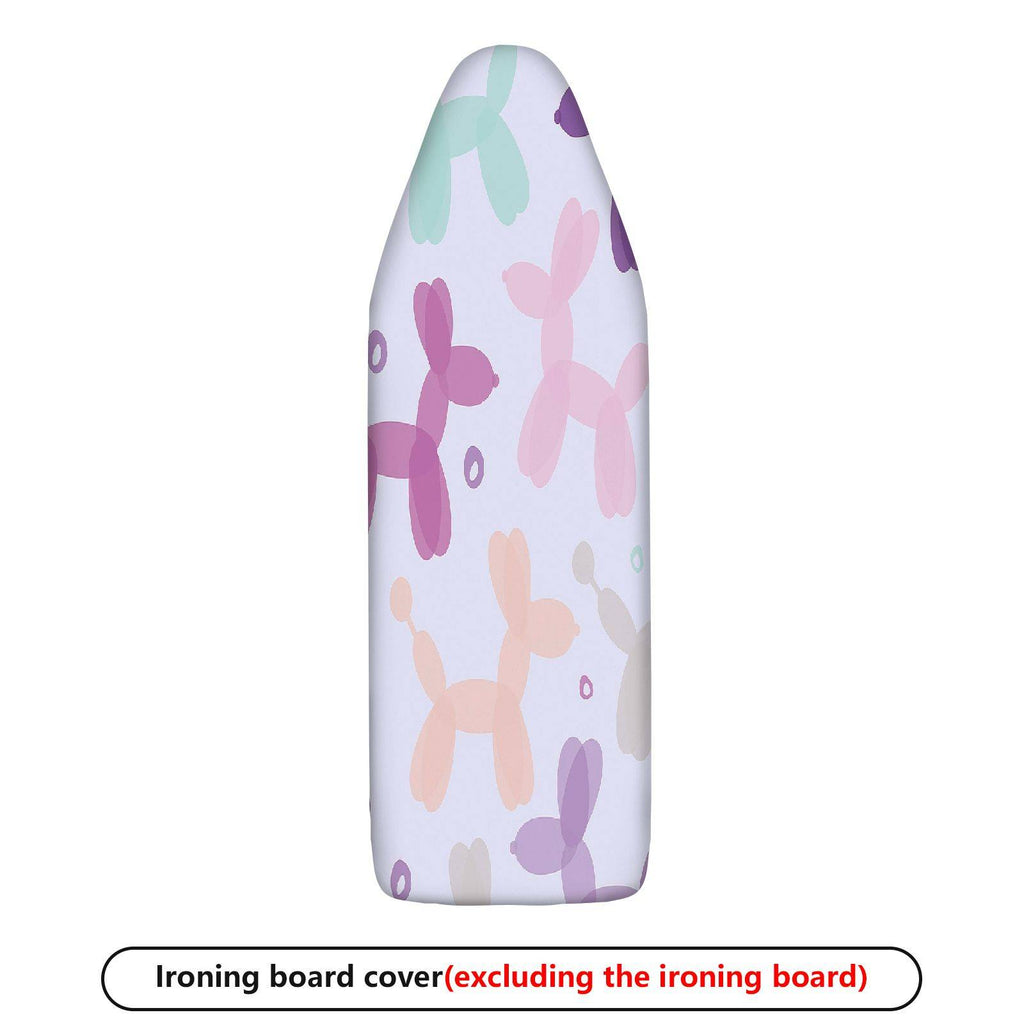1-Piece Dog Balloon Pattern Pastel Colors Artistic  Ironing Board Cover, Universal Size, Without Board