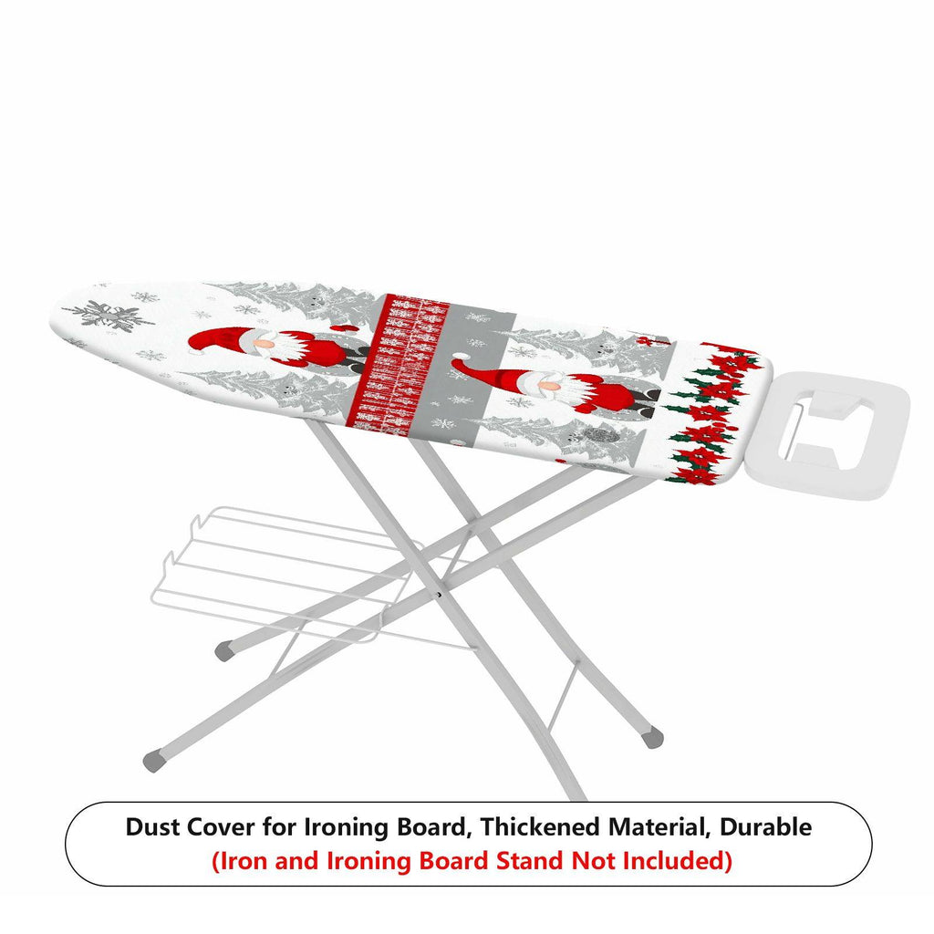 1-Piece Santa Claus Snowflake Christmas Tree  Ironing Board Cover, Universal Size, Without Board