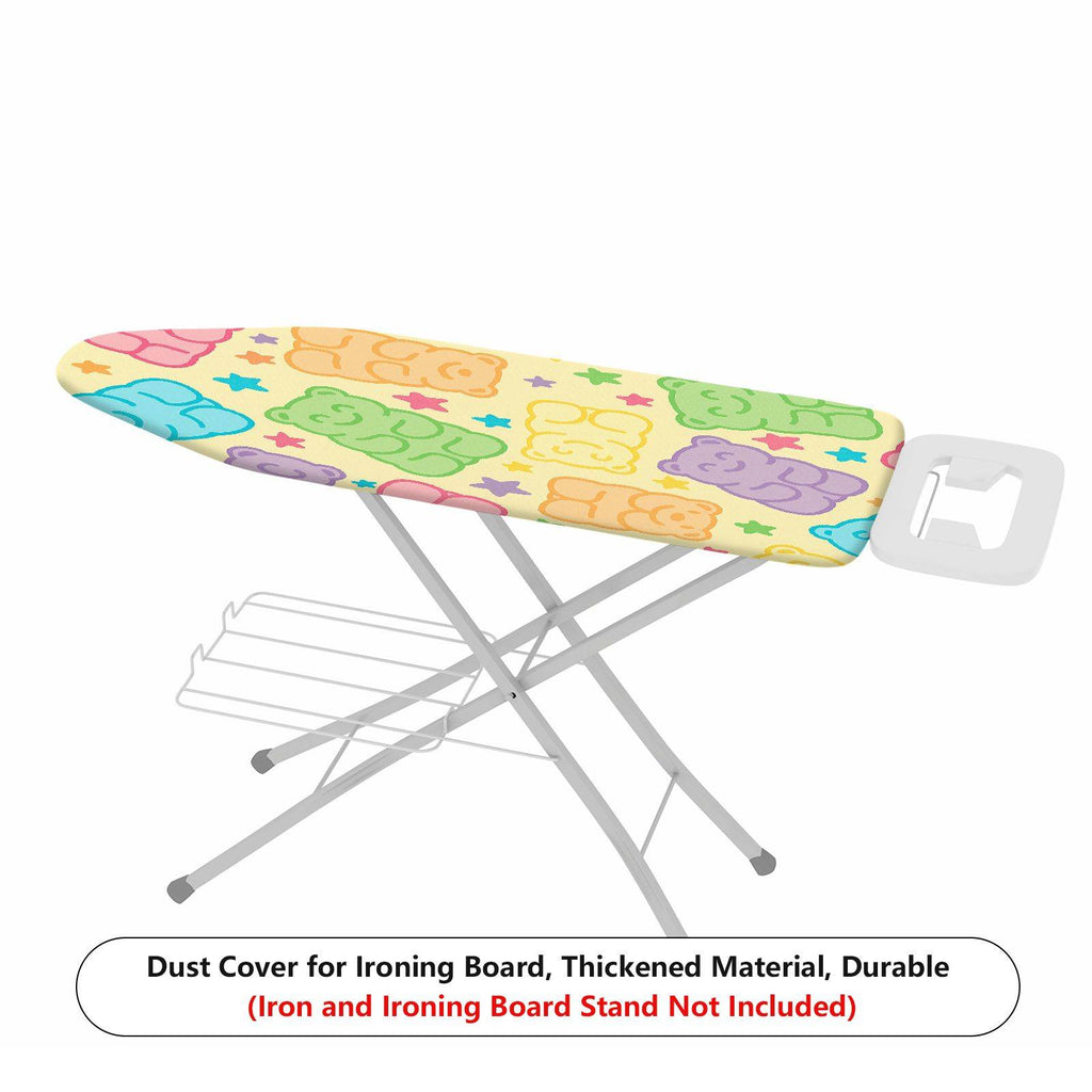 1-Piece Bear Star Colorful  Ironing Board Cover, Universal Size, Without Board