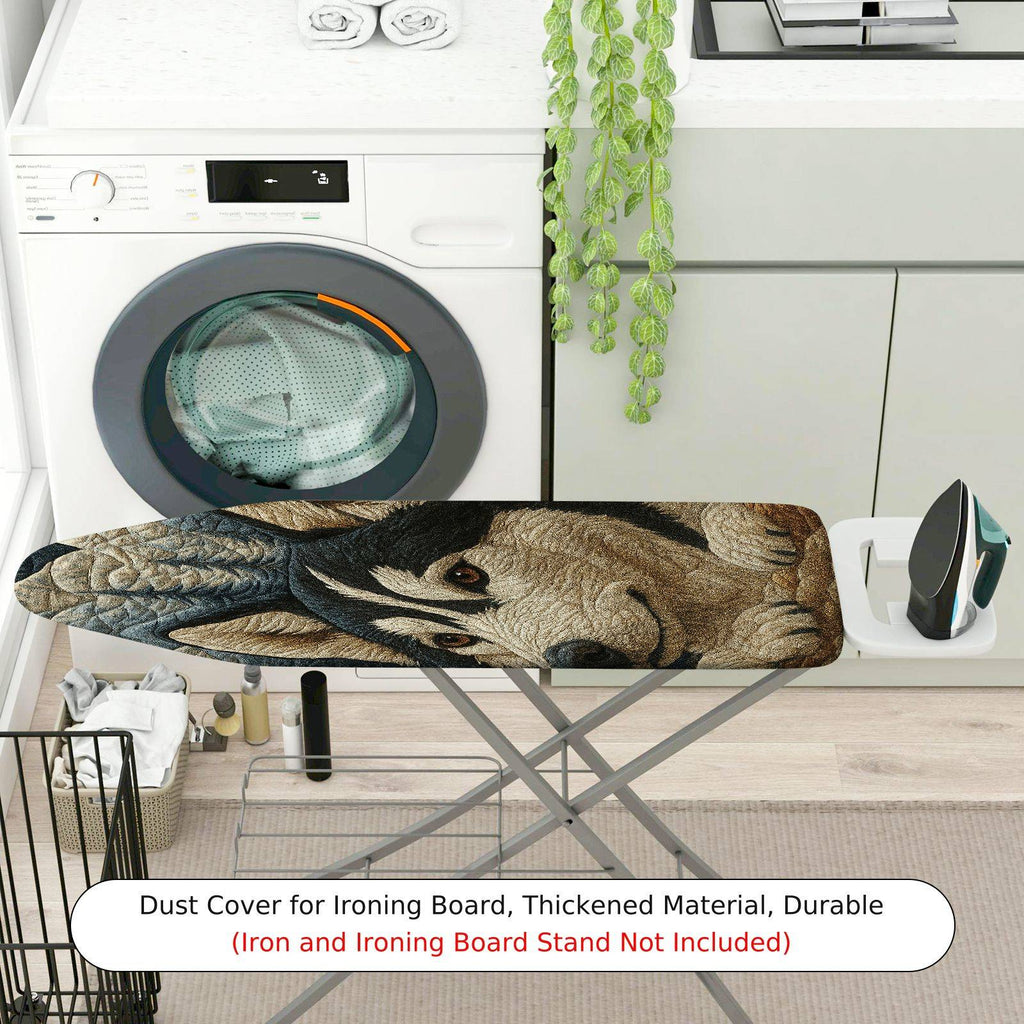 1-Piece Husky Dog Animal Pet  Ironing Board Cover, Universal Size, Without Board