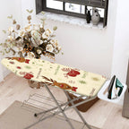 1-Piece Reindeer Snowflakes Bells  Ironing Board Cover, Universal Size, Without Board