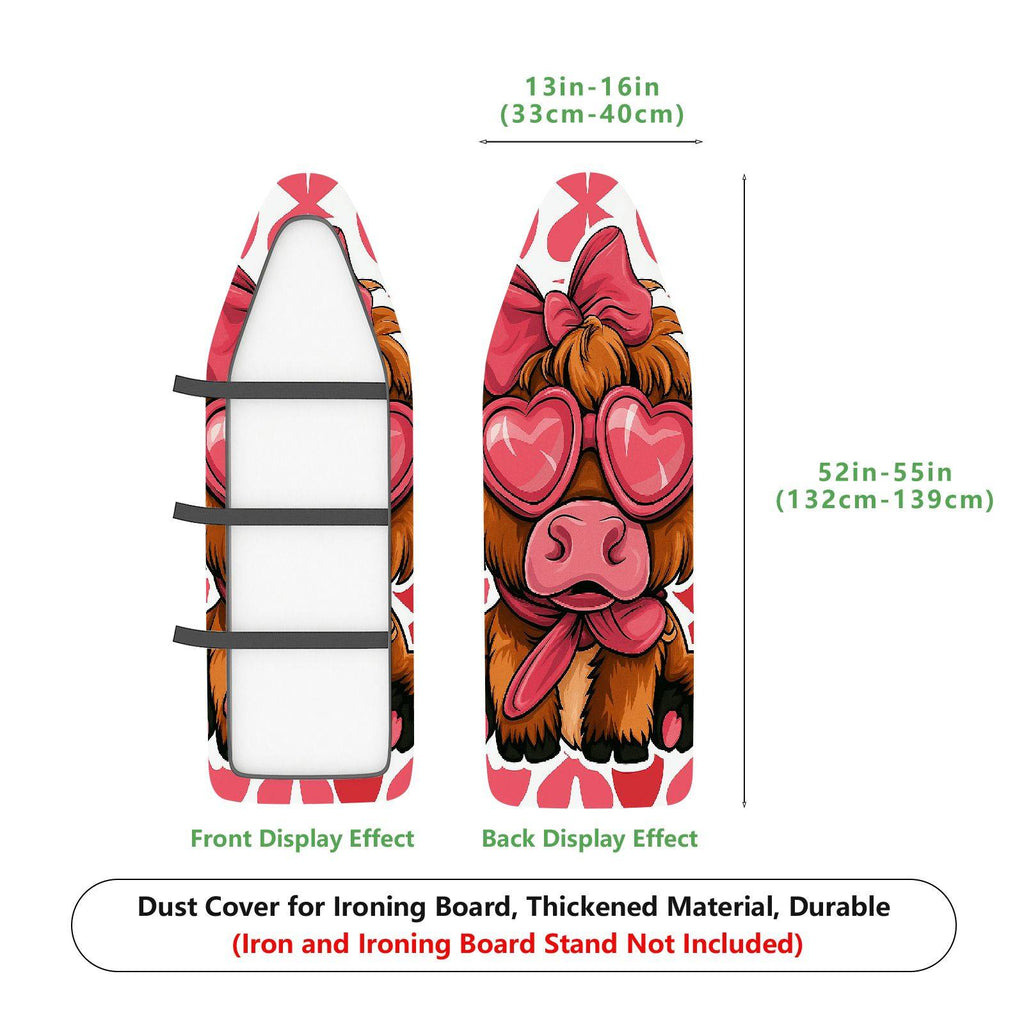 1-Piece Animal Love Fun  Ironing Board Cover, Universal Size, Without Board