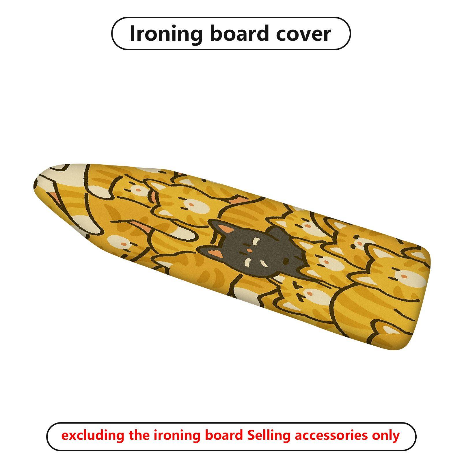 1-Piece Cat  Animal  Ironing Board Cover, Universal Size, Without Board