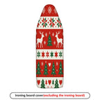 1-Piece Reindeer Tree Snowflake  Ironing Board Cover, Universal Size, Without Board