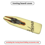 1-Piece Doberman Pet Animal Art  Ironing Board Cover, Universal Size, Without Board