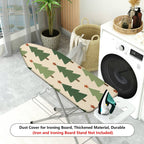 1-Piece Christmas Tree Star Pattern Festive  Ironing Board Cover, Universal Size, Without Board