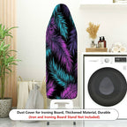 1-Piece Tropical Palm Leaf Pattern  Ironing Board Cover, Universal Size, Without Board
