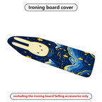 1-Piece Rabbit Starry Night Blue  Ironing Board Cover, Universal Size, Without Board