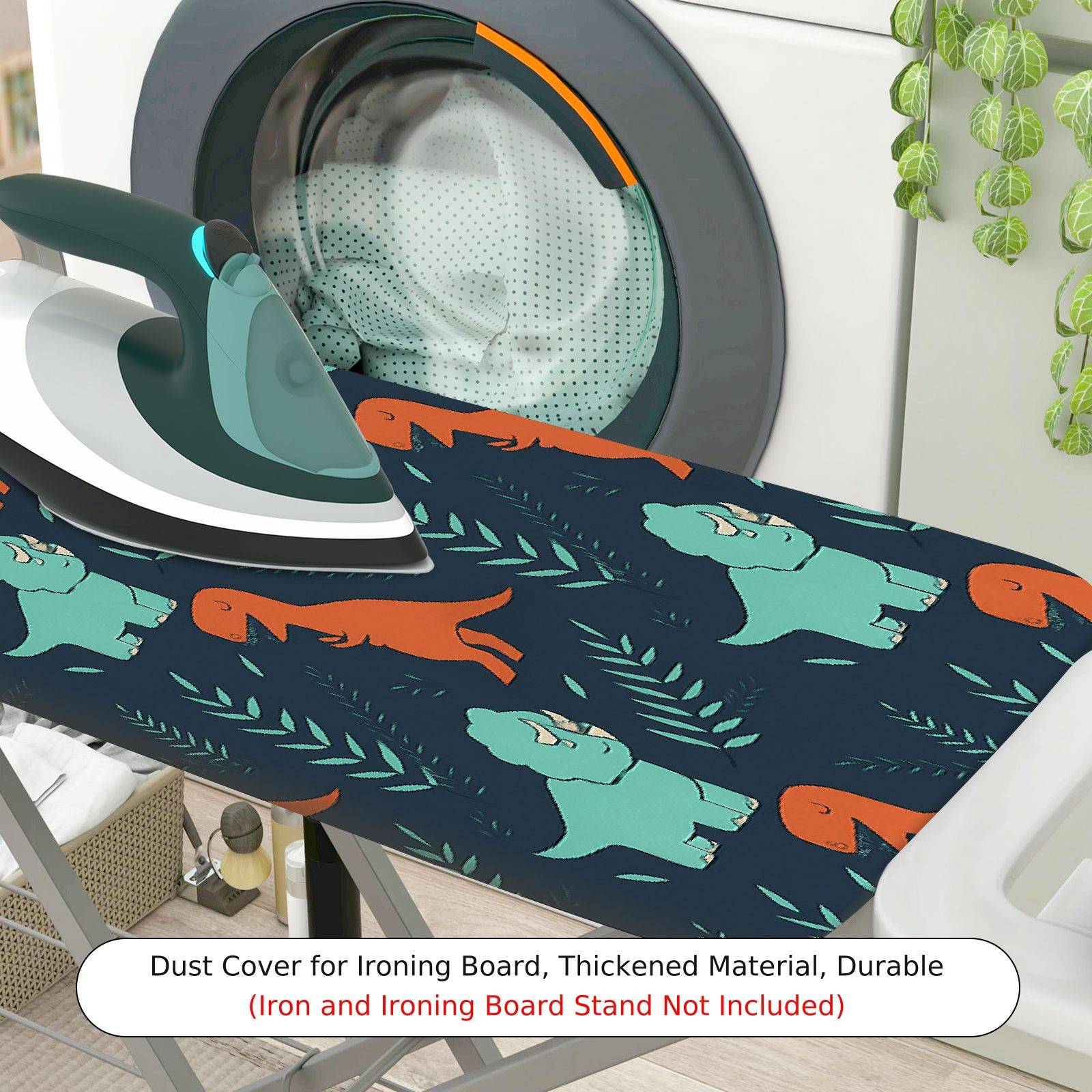 1-Piece Animal Leaf  Ironing Board Cover, Universal Size, Without Board