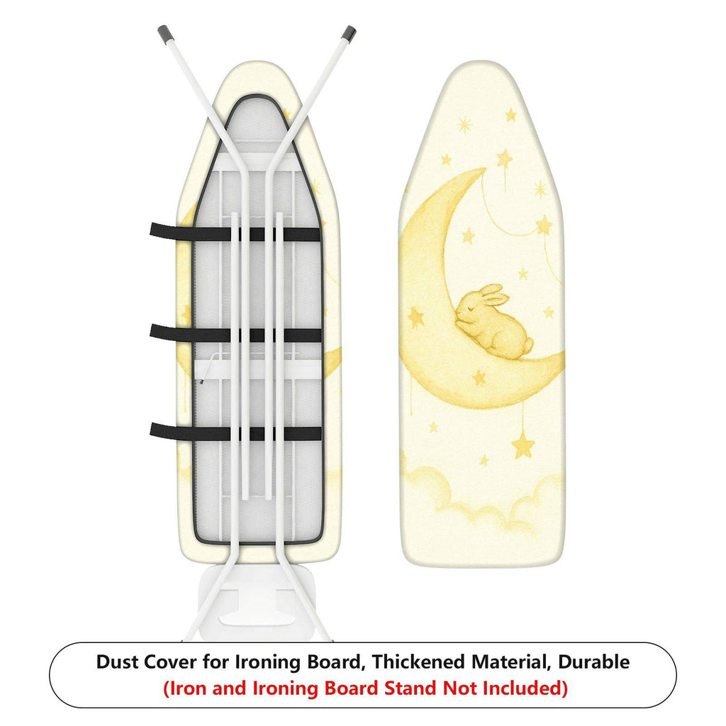 1-Piece Moon Rabbit Stars Heaven  Ironing Board Cover, Universal Size, Without Board