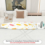 1-Piece Ice Cream Popsicle Star  Ironing Board Cover, Universal Size, Without Board