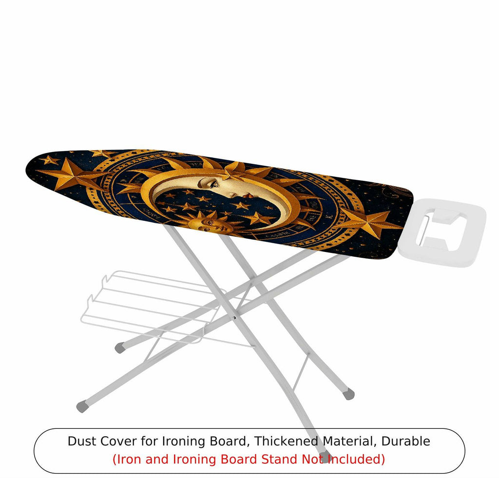 1-Piece Moon Star Galaxy  Ironing Board Cover, Universal Size, Without Board