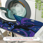 1-Piece Blue Moon Stars Night  Ironing Board Cover, Universal Size, Without Board