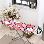 1-Piece Rabbit Strawberry Pink  Ironing Board Cover, Universal Size, Without Board