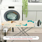 1-Piece Geometric Abstract Retro  Ironing Board Cover, Universal Size, Without Board