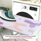 1-Piece Balloon Dog Pastel Cute  Ironing Board Cover, Universal Size, Without Board