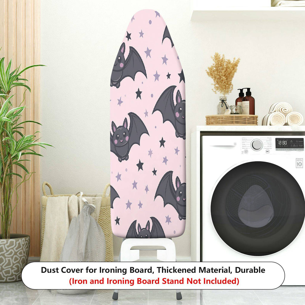 1-Piece Bat Stars Pink  Ironing Board Cover, Universal Size, Without Board