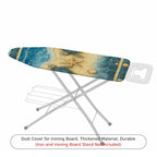 1-Piece Sea Turtle Starfish Ocean  Ironing Board Cover, Universal Size, Without Board