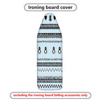 1-Piece Penguin Heart Tribal  Ironing Board Cover, Universal Size, Without Board