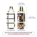 1-Piece Christmas Holiday Tree  Ironing Board Cover, Universal Size, Without Board