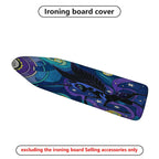 1-Piece Blue Moon Stars Night  Ironing Board Cover, Universal Size, Without Board