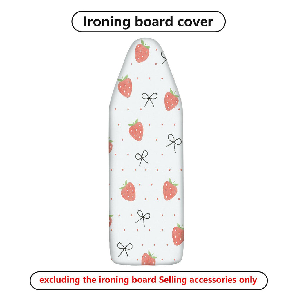 1-Piece Strawberry Bowknot Polka Dot  Ironing Board Cover, Universal Size, Without Board