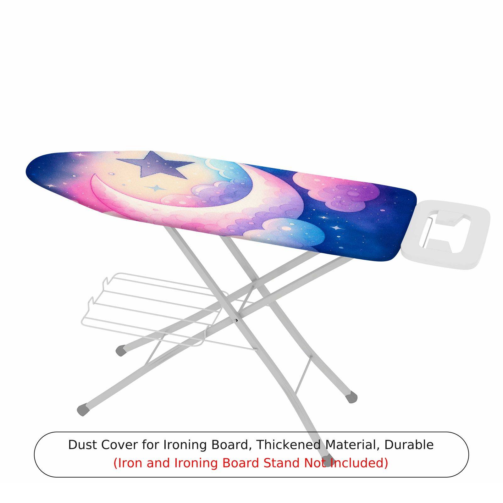 1-Piece Moon Star Cloud  Ironing Board Cover, Universal Size, Without Board