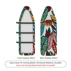 1-Piece Leaves Floral Tropical  Ironing Board Cover, Universal Size, Without Board