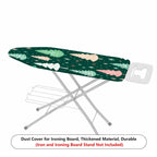 1-Piece Christmas Trees Forest Stars  Ironing Board Cover, Universal Size, Without Board