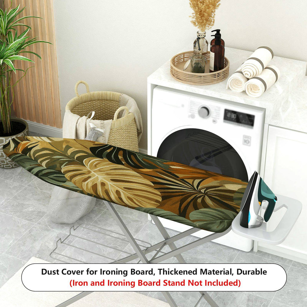 1-Piece Tropical Jungle Plant Style  Ironing Board Cover, Universal Size, Without Board