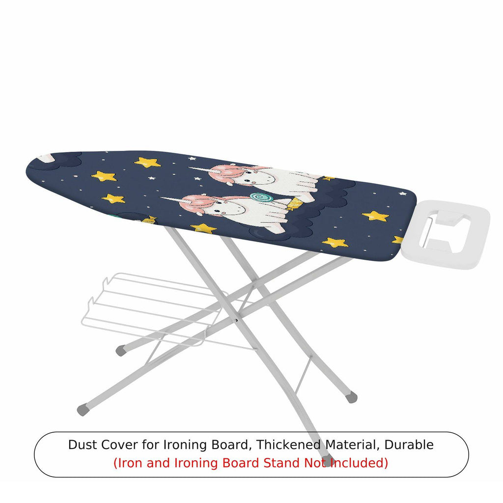 1-Piece Unicorn Star Galaxy  Ironing Board Cover, Universal Size, Without Board