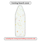1-Piece Star Moon Rocket  Ironing Board Cover, Universal Size, Without Board