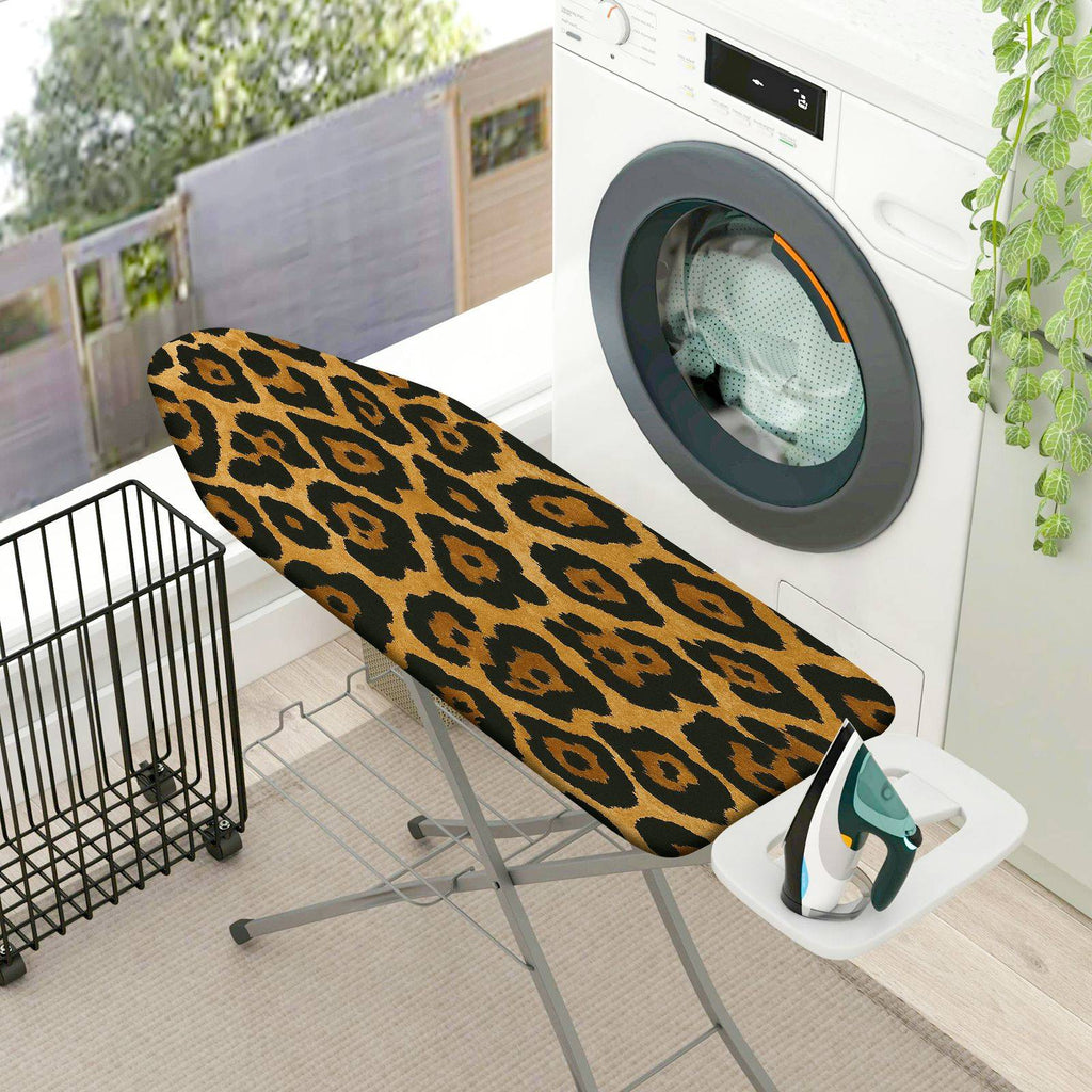 1-Piece Leopard Animal Print Fashion  Ironing Board Cover, Universal Size, Without Board