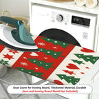 1-Piece Reindeer Tree Snowflake  Ironing Board Cover, Universal Size, Without Board