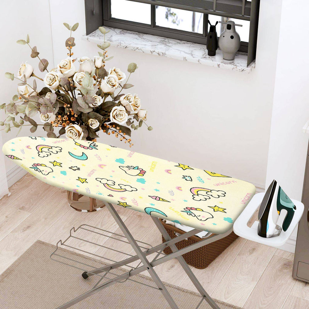 1-Piece Unicorn Cloud Star  Ironing Board Cover, Universal Size, Without Board