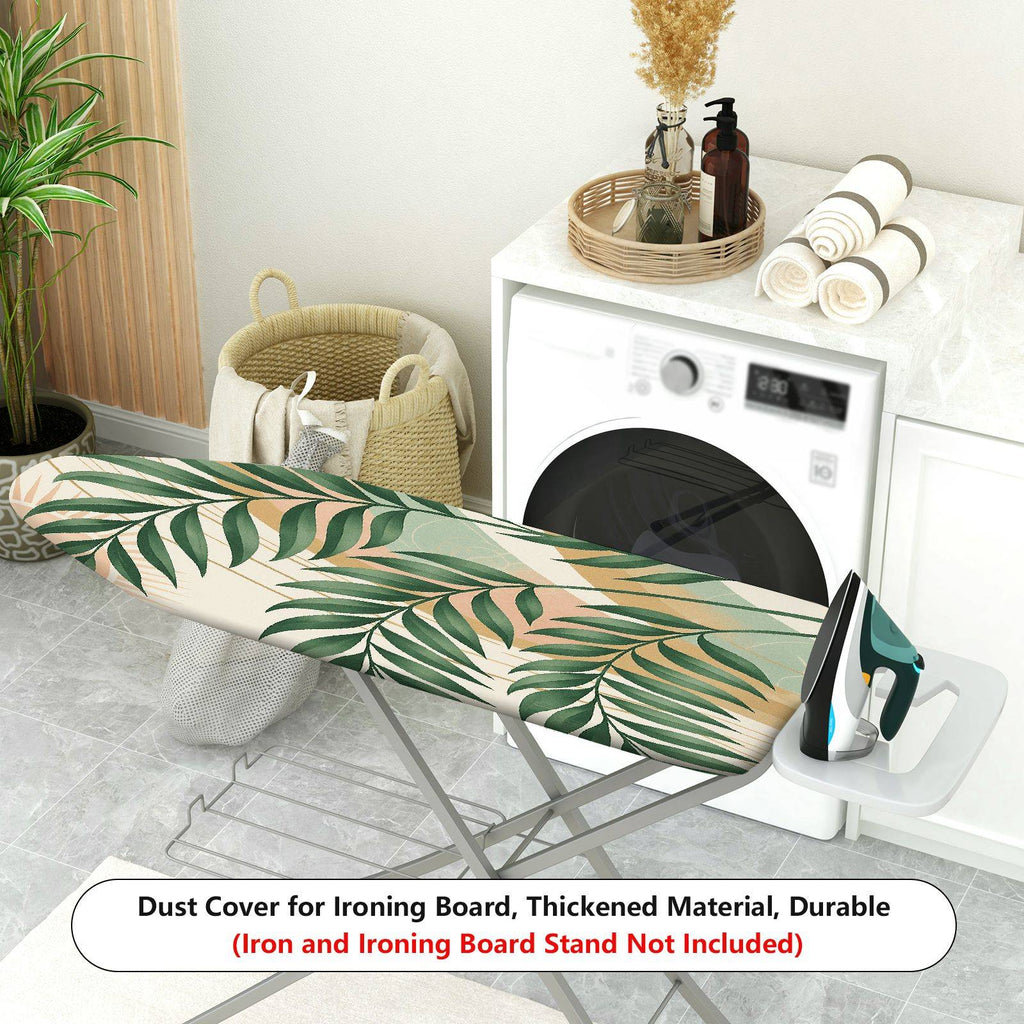 1-Piece Leaf Floral Tropical  Ironing Board Cover, Universal Size, Without Board